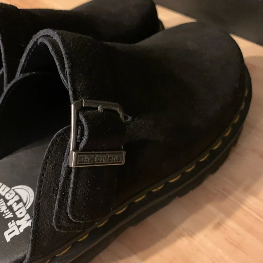 Dr. Martens Zebzag Slingback Platform Mule - Black - Picture 5 of 6